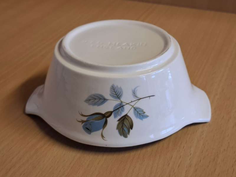 Set of 5  Blue & White J & G Meaking Bowls - Made in England