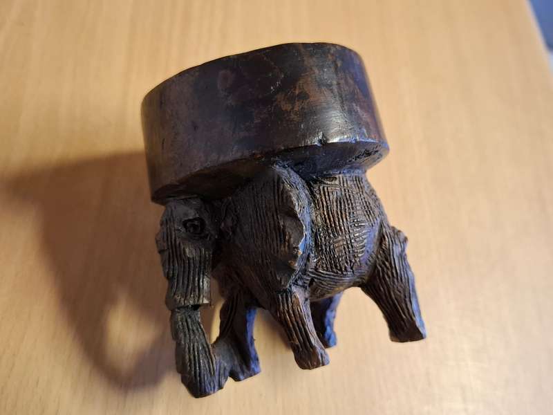 Smal Carved Wooden Figurine