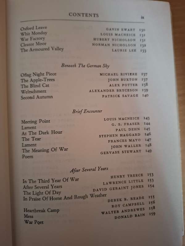 The Terrible Rain - The War Poets 1939-45 - An Anthology Arranged by Bria Gardner (Hardcover)