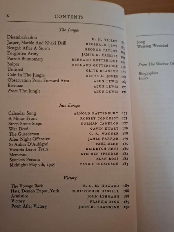 The Terrible Rain - The War Poets 1939-45 - An Anthology Arranged by Bria Gardner (Hardcover)