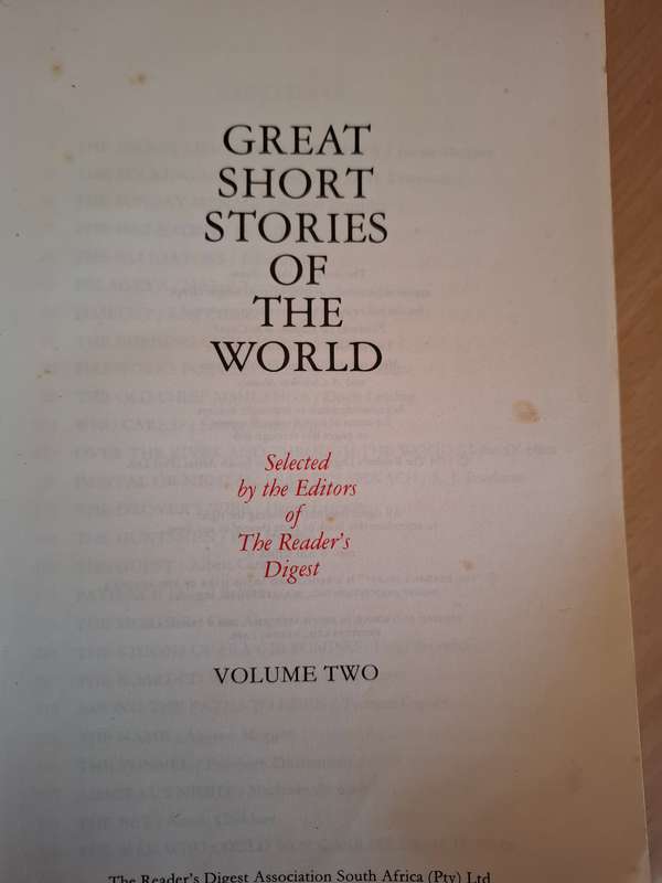 Reader`s Digest - Great Stories of The World (Hardcover)