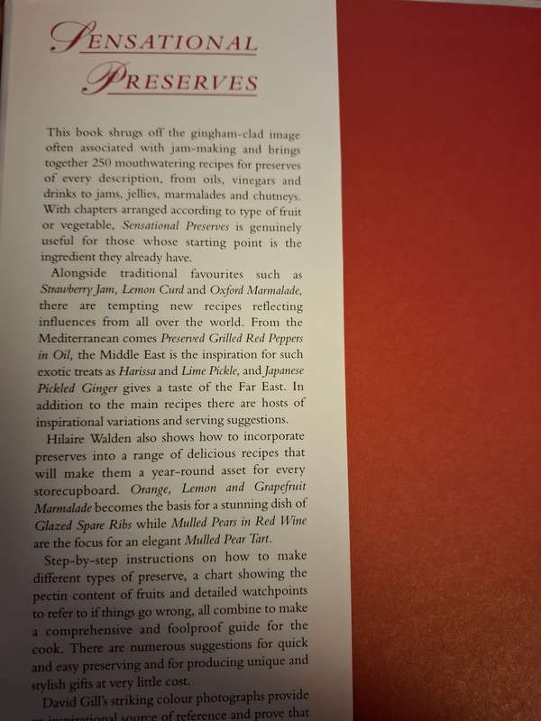 Sensational Preserves - 250 Recipes for Jams, Chutneys, Jellies & Sauces: Hilary Walden (Hardcover)