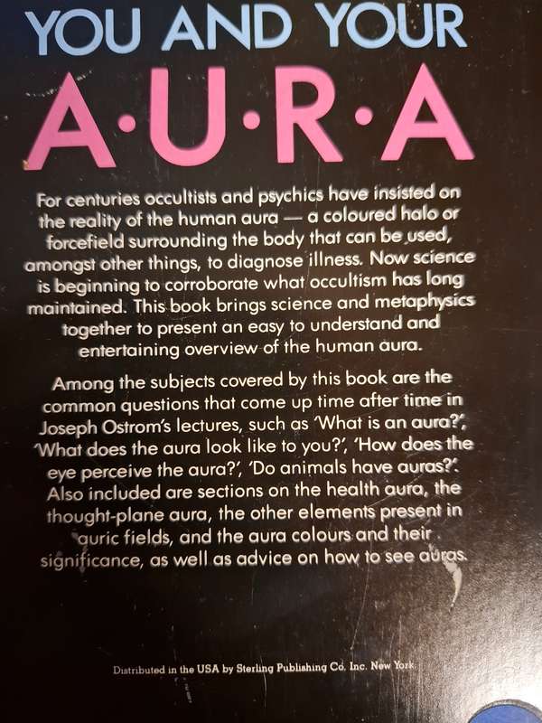 You and Your Aura : Joseph Ostrom (Paperback)