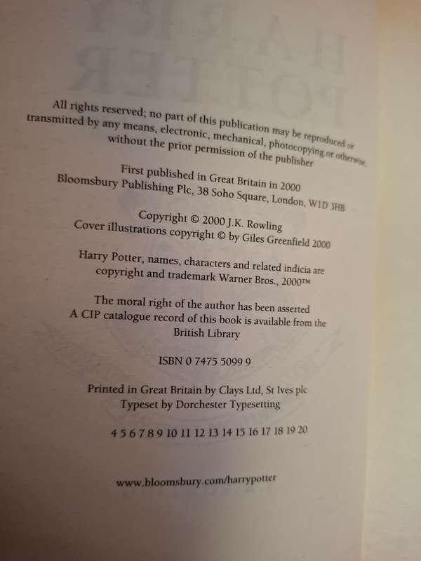Harry Potter and the Goblet of Fire : J.K. Rowling  (Paperback)