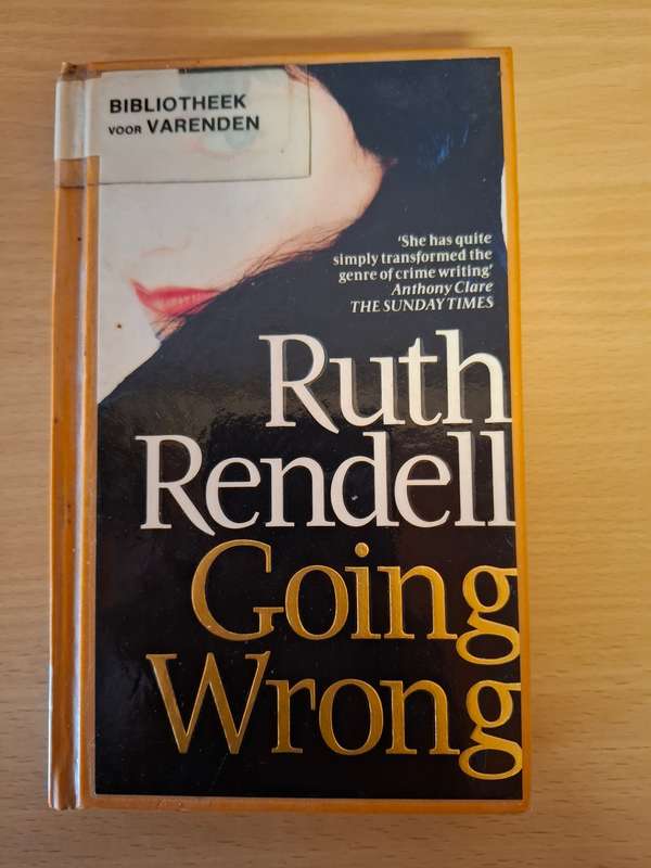 Going Wrong : Ruth Rendell  (Hardcover)