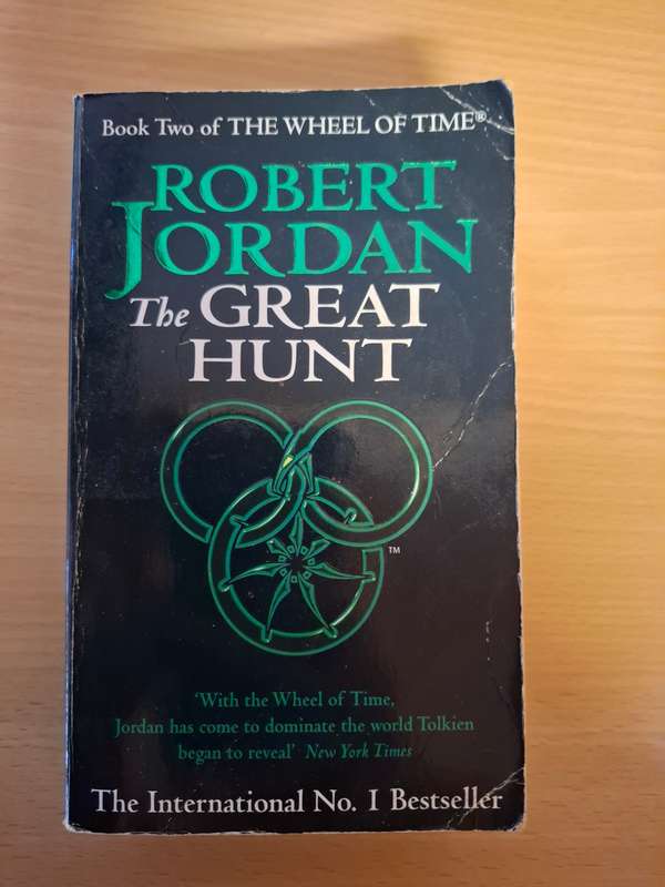 The Great Hunt : Robert Jordan  (Paperback) Book Two of The Wheel of Time