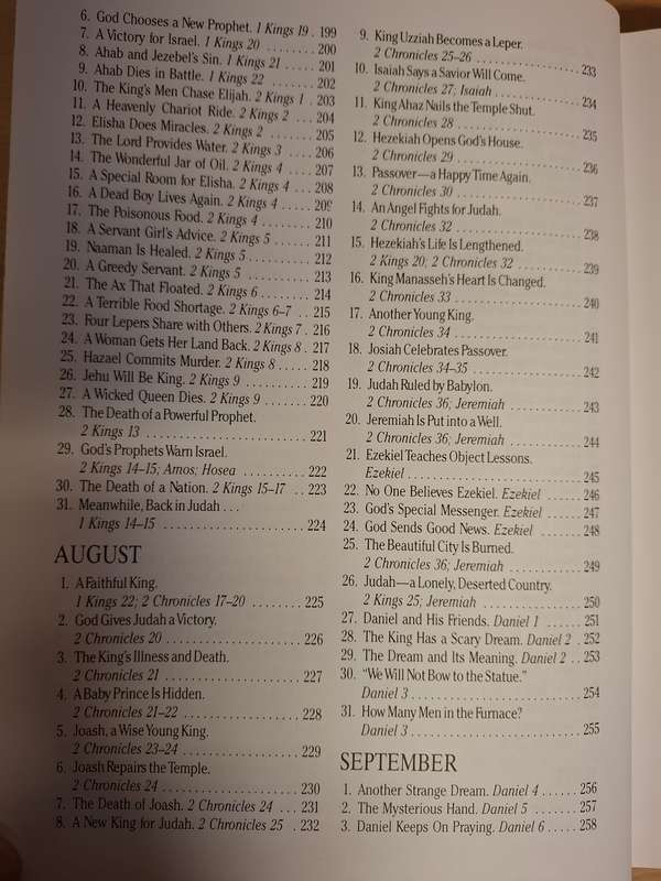 The One Year Bible for Children : Virginia J. Muir  (Hardcover)