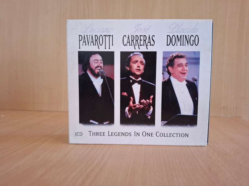 3 CD Disc Set - Luciano Pavarotti/Jose Carreras/Placido Domingo - CD