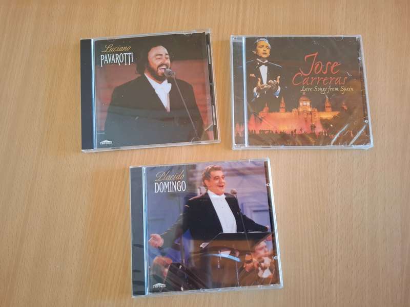 3 CD Disc Set - Luciano Pavarotti/Jose Carreras/Placido Domingo - CD