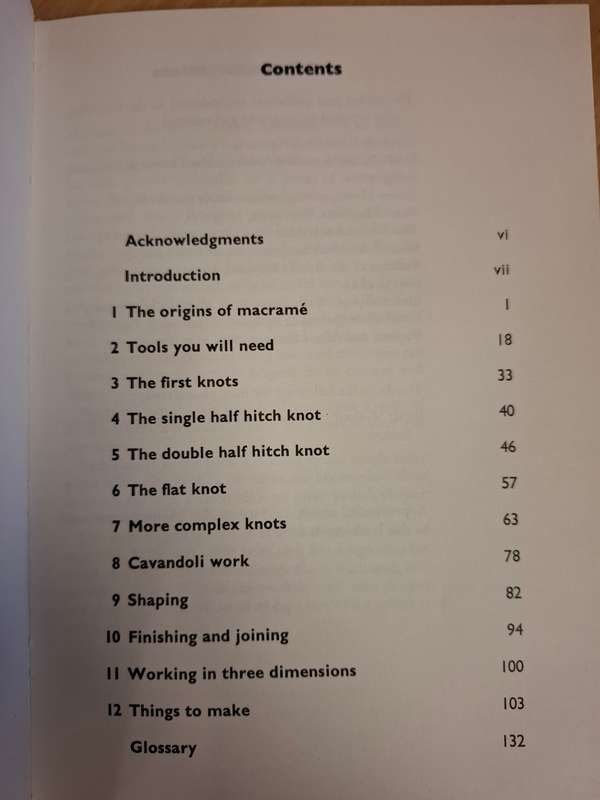 Macrame - The Craft of Knotting : Jacqueline Short  (Hardcover)