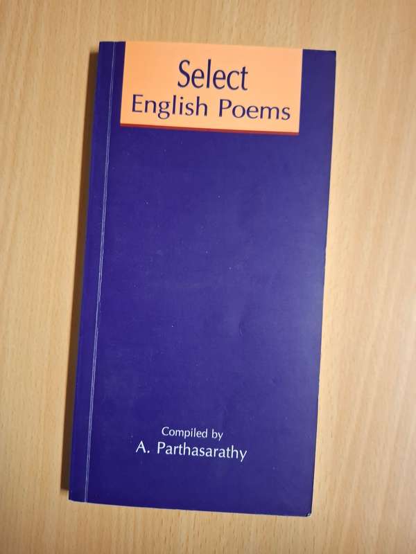 Select English Poems Compiled by A. Parthasarathy (Paperback)