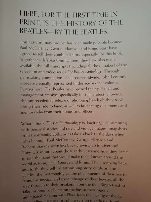 The Beatles Anthology by The Beatles  (Hardcover)