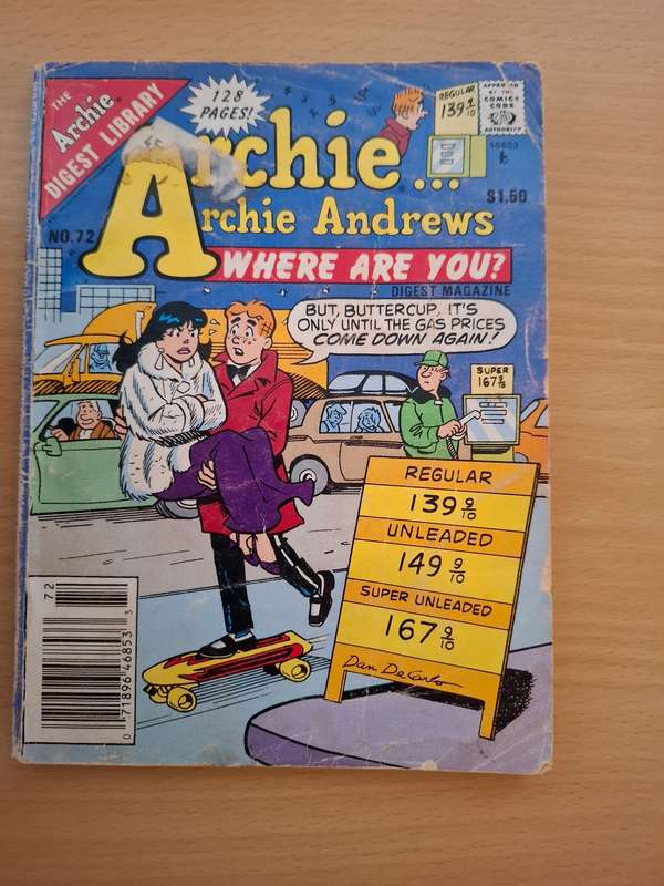 The Archie Digest Library - Archie...Archie Andrews Where Are you No. 72
