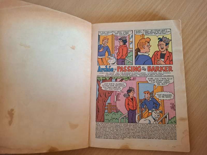 The Archie Digest Library - Archie...Archie Andrews Where Are you No. 72