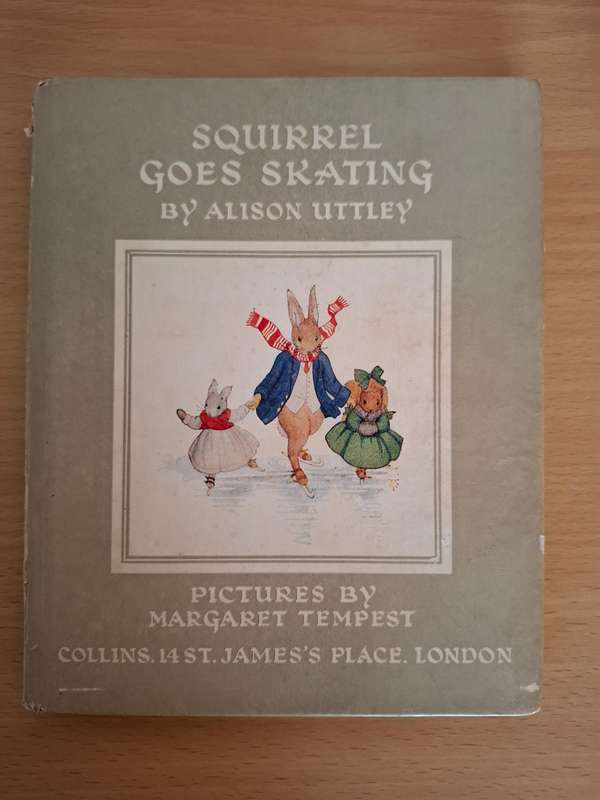 Squirrel Goes Skating by Alison Uttley  (Hardcover)