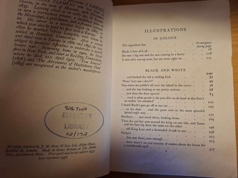 Huckleberry Finn : Mark Twain  (Hardcover)