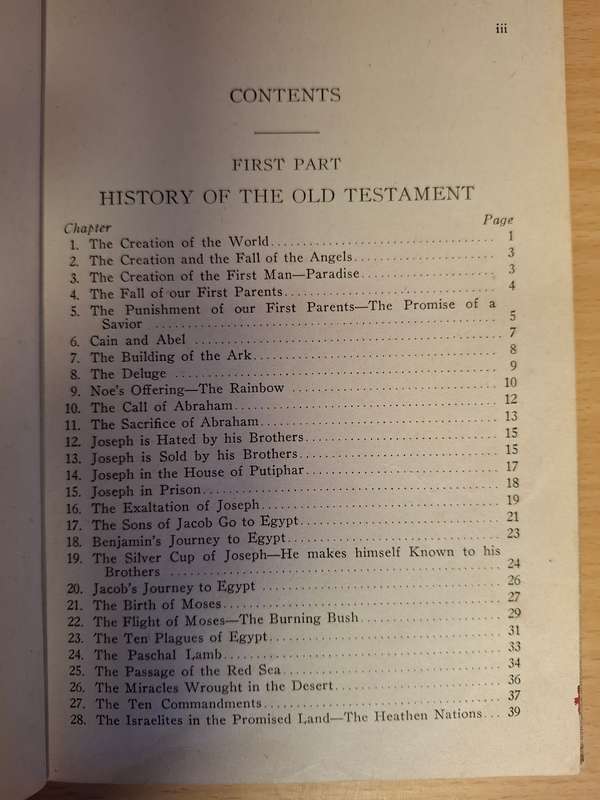 Child`s Bible History - Knecht (Hardcover)