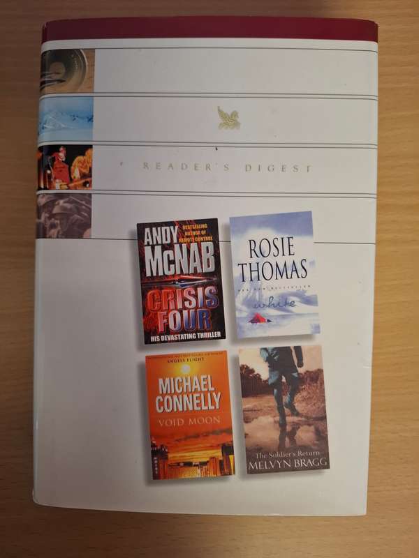 Crisis Four:Andy McNab/White:Rosie Thomas/Void Moon: Michael Connelly/The Soldiers Return
