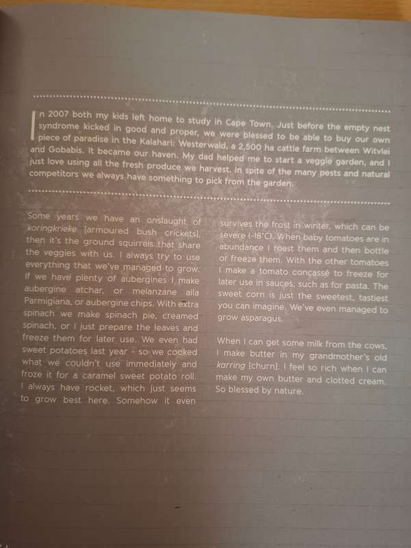 Life on a table - Stories from my Namibian kitchen : Antointette De Chavonnes Vrugt (Hardcover)
