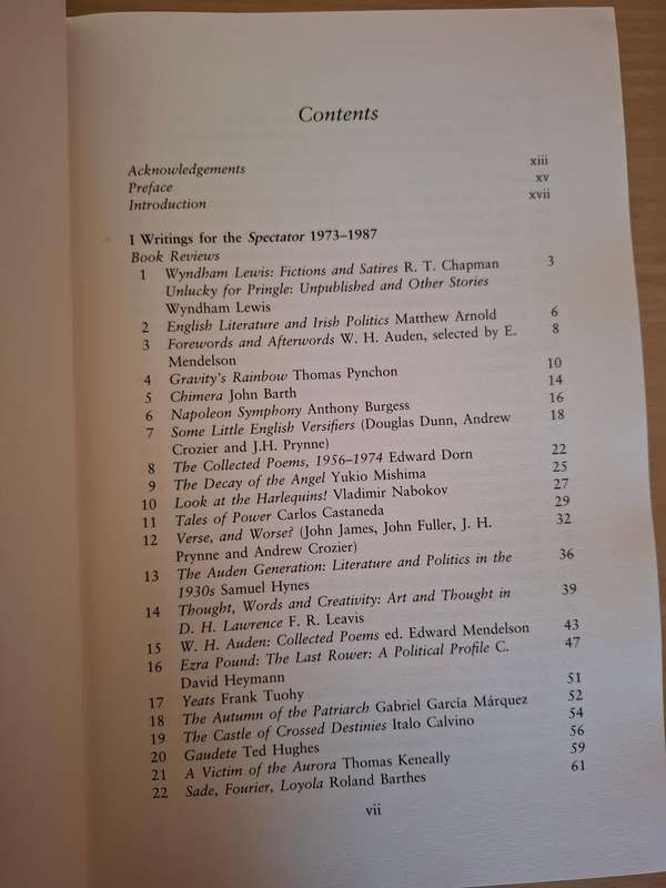 Peter Ackroyd - The Collection - Journalism, Reviews, Essays, Short listed Stories, Lectures