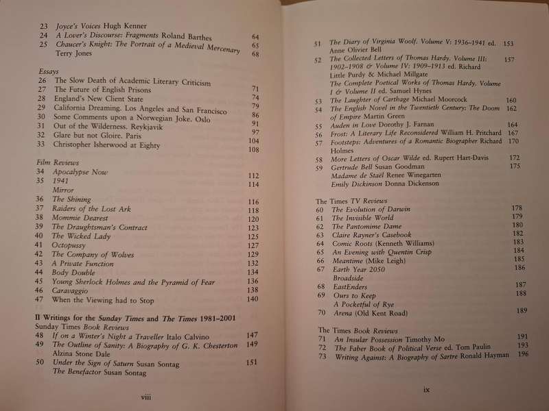 Peter Ackroyd - The Collection - Journalism, Reviews, Essays, Short listed Stories, Lectures