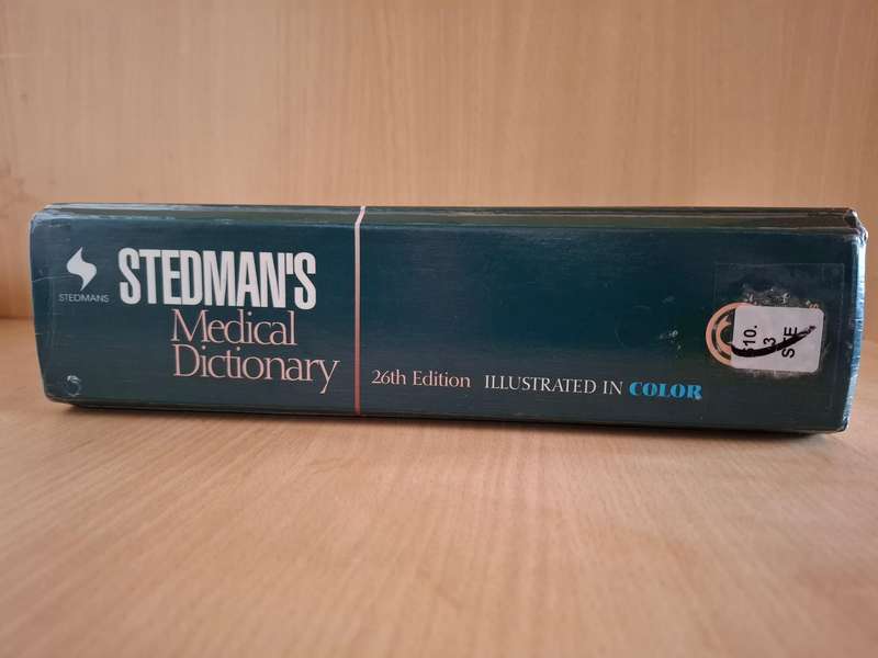 Stedman`s Medical Dictionary 26th Edition Illustrated in Colour (Hardcover)