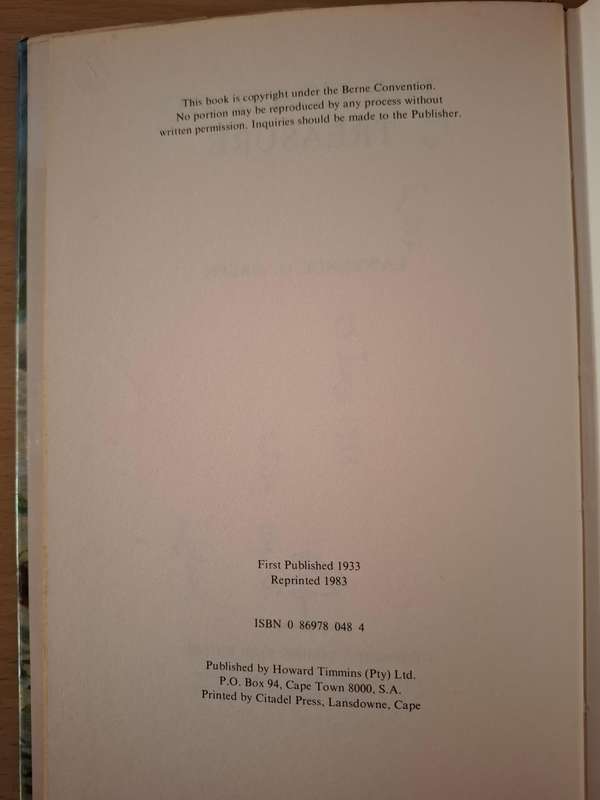 The Coast of Treasure : Lawrence G. Green  (Hardcover)
