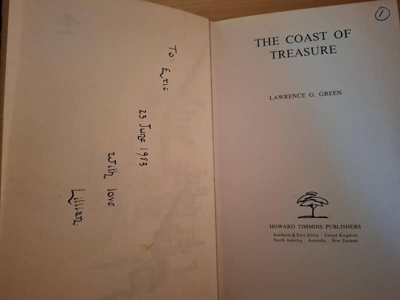 The Coast of Treasure : Lawrence G. Green  (Hardcover)