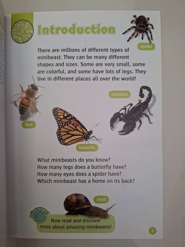 Oxford Read and Discover - Amazing Minibeasts  (Paperback)