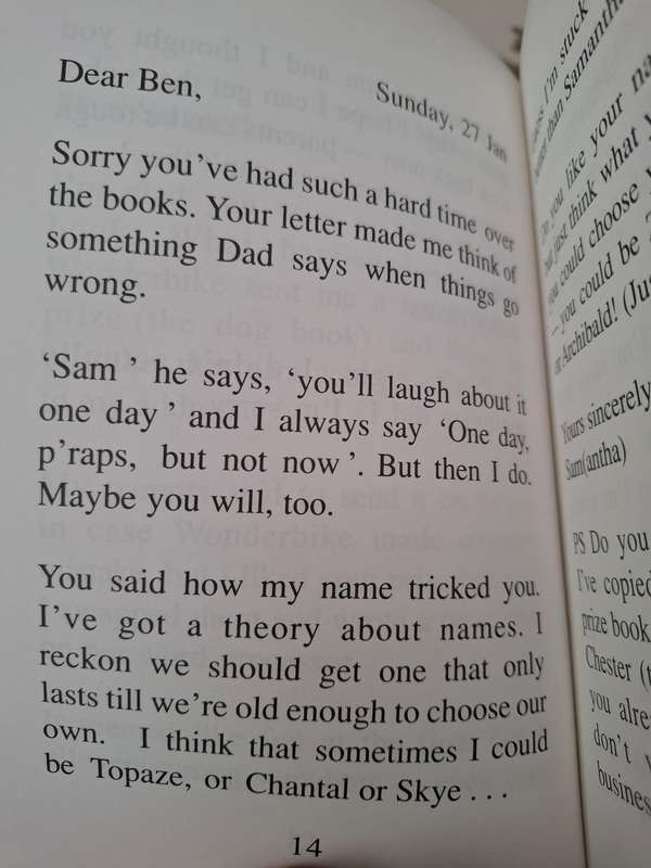 Dear Sam Dear Ben by Josephine Croser (Paperback)