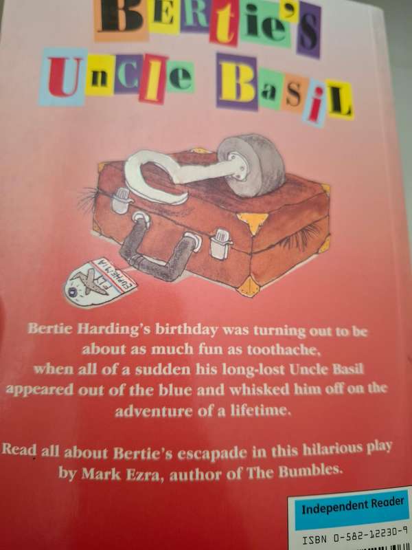 Bertie`s Uncle Basil by Mark Ezra (Paperback)