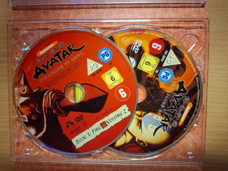 Avatar - The Last Airbender - Dvd (The Completer Book 3 Collection) 4 discs