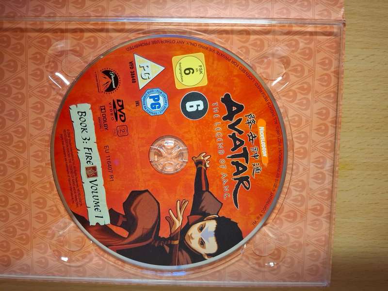 Avatar - The Last Airbender - Dvd (The Completer Book 3 Collection) 4 discs