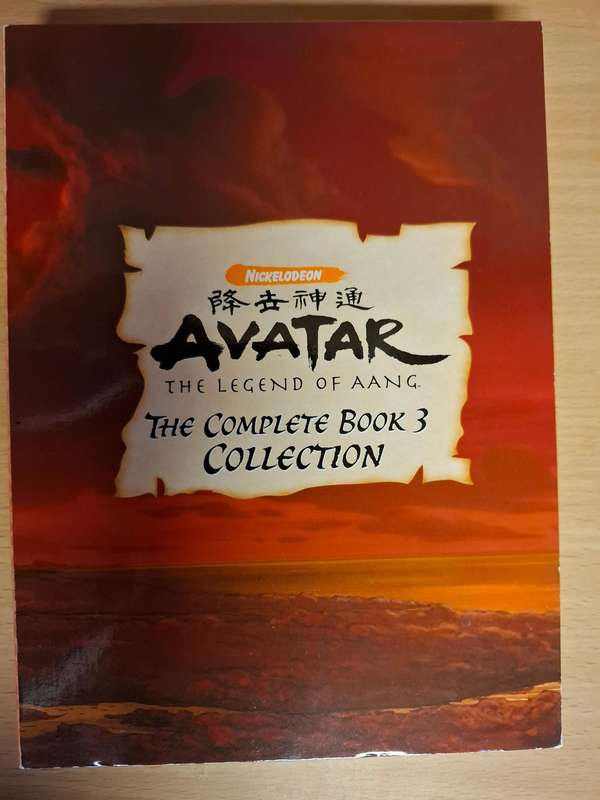 Avatar - The Last Airbender - Dvd (The Completer Book 3 Collection) 4 discs
