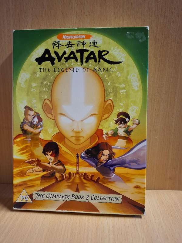Avatar - The Legend of Aang - The Complete Book 2 Collection - Dvd   (4 discs)