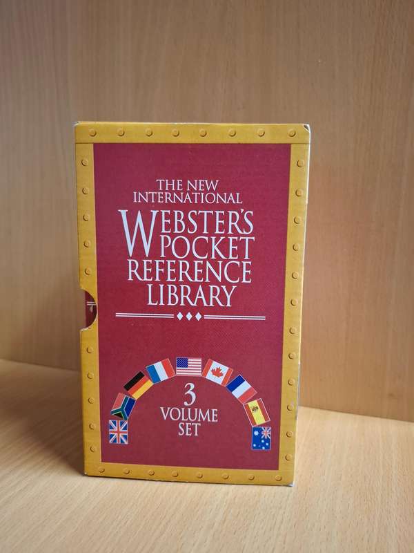 Webster`s Pocket Reference Library - 3 Volume Set