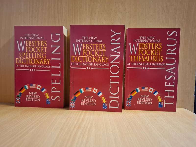 Webster`s Pocket Reference Library - 3 Volume Set