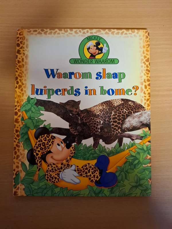 Mickey Wonder Waarom - Waarom slaap luiperds in bome? (Hardcover)