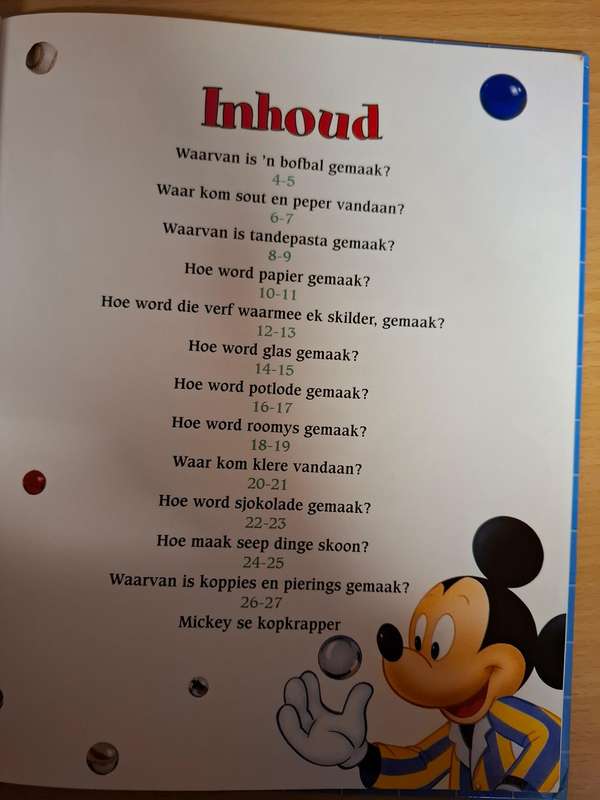 Mickey Wonder Waarom - Waarvan is tandepasta gemaak? (Hardcover)