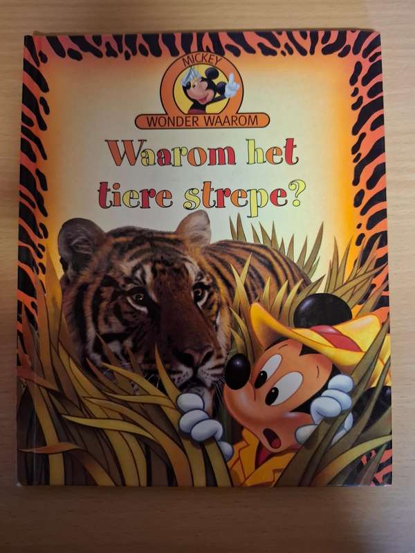 Mickey Wonder Waarom - Waarom het tiere strepe (Hardcover)