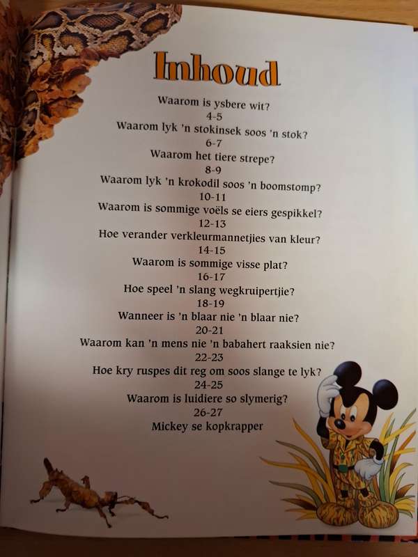 Mickey Wonder Waarom - Waarom het tiere strepe (Hardcover)