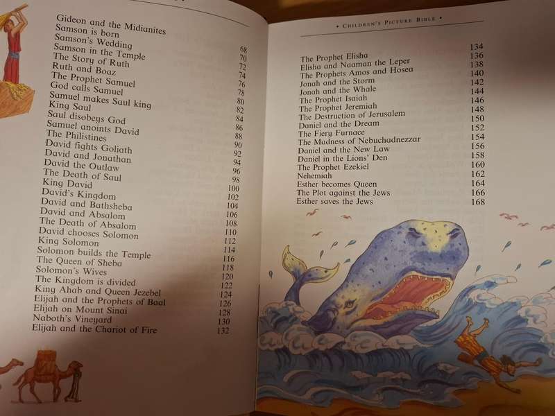 Children`s Picture Bible - Old and New Testament Stories Retold  (Hardcover)