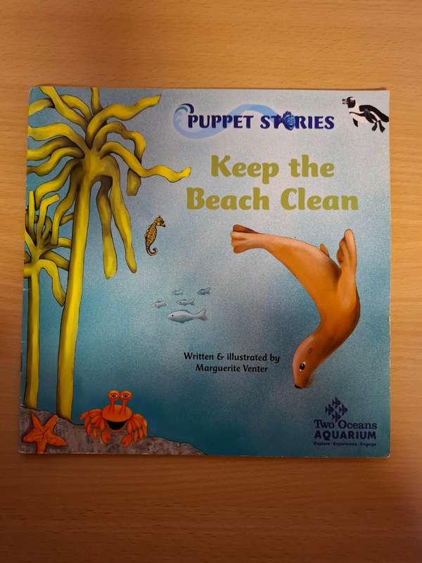 Puppet Stories - Keep the Beach Clean : Marguerite Venter  (Paperback)