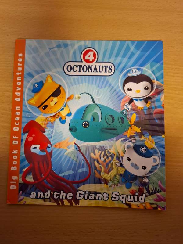 The Book of Ocean Adventures - Octonauts and the Giant Squid (Paperback)