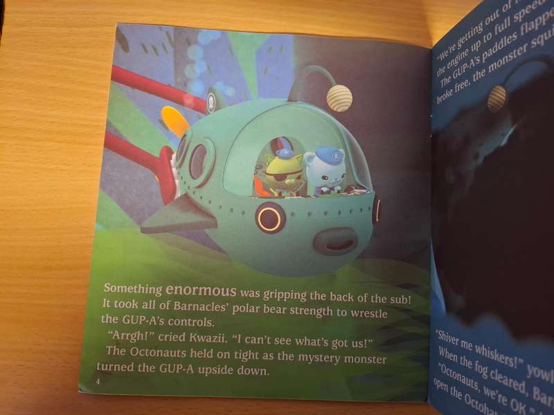 The Book of Ocean Adventures - Octonauts and the Giant Squid (Paperback)