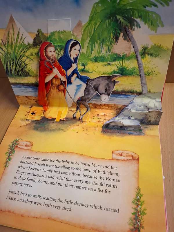 The Birth of Jesus Pop-Up Picture Story (Hardcover)