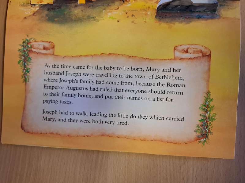 The Birth of Jesus Pop-Up Picture Story (Hardcover)