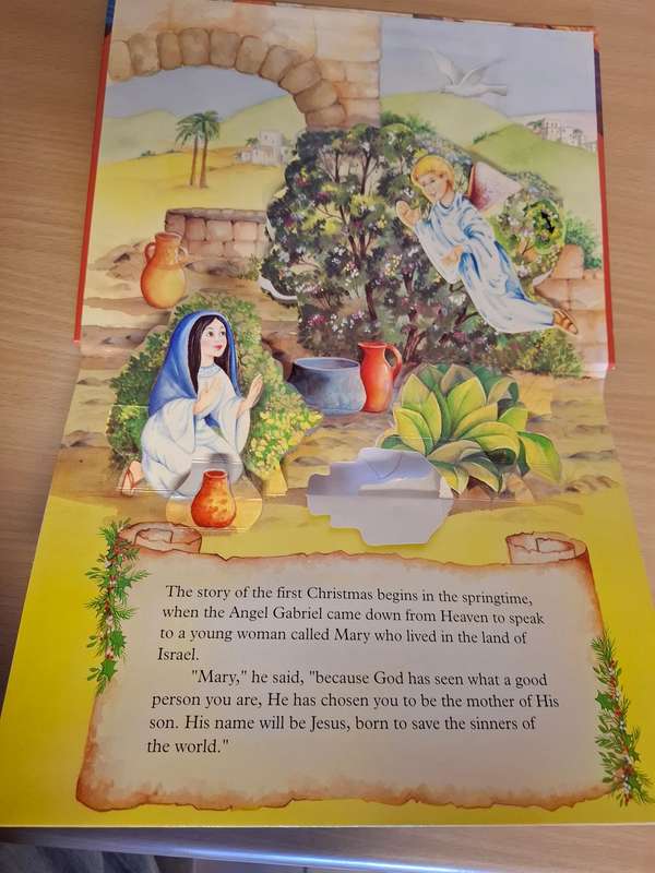 The Birth of Jesus Pop-Up Picture Story (Hardcover)