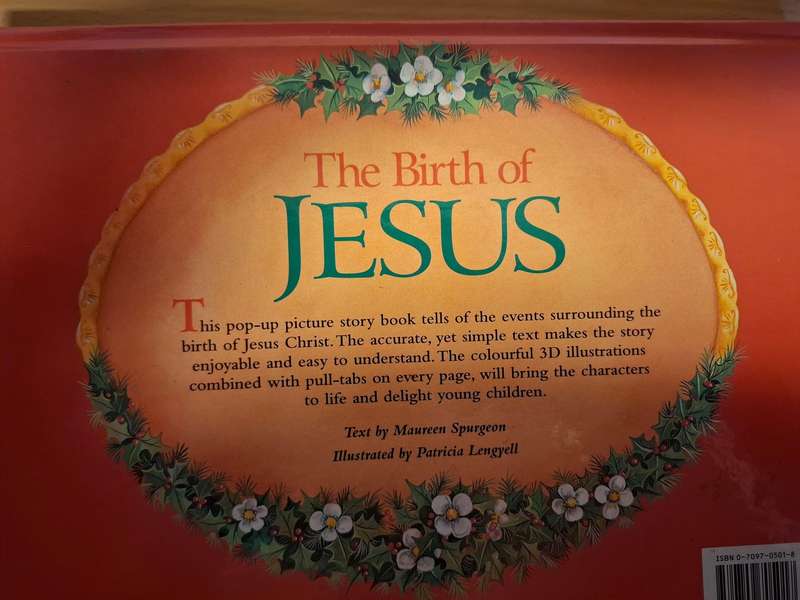 The Birth of Jesus Pop-Up Picture Story (Hardcover)