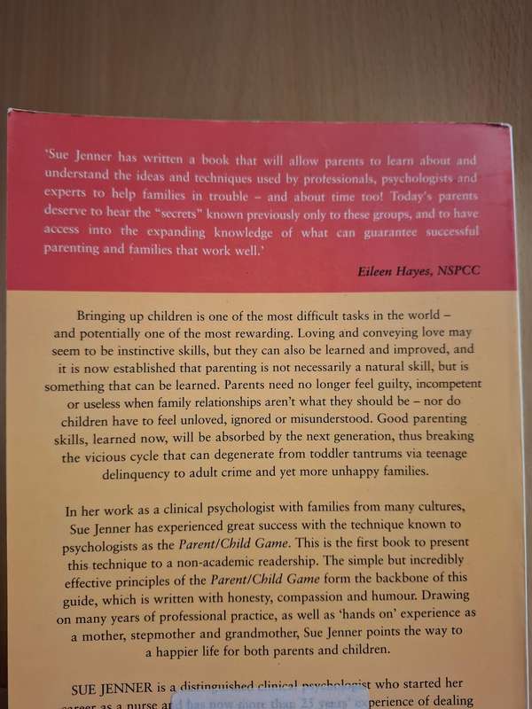 The Parent/Child Game : Sue Jenner  (Paperback)